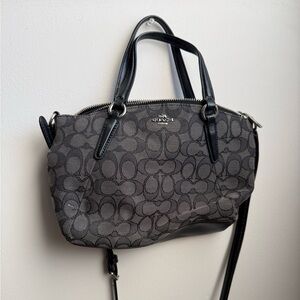 Coach Black and Gray Bag